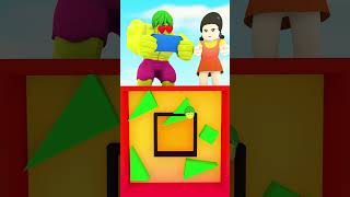 Hulk vs Squid Game Doll Epic Puzzle Challenge in Roblox 3D [upl. by Corene]