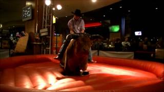 Sams Town Mechanical Bull Riding  Rankest Round Ever [upl. by Ellsworth63]