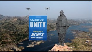 STATUE OF UNITY WIRED BY KEI🙌 [upl. by Nasas33]