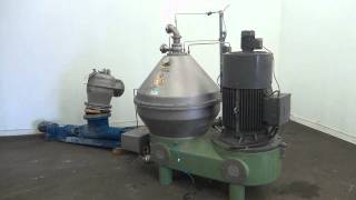 Used GEA Westfalia SC7036777 Desludger Disc Centrifuge  stock  42904006 [upl. by Reddy924]