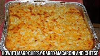 THE EASIEST AND CHEESIEST MACARONI AND CHEESE RECIPE [upl. by Intyrb349]