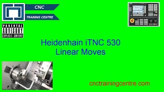 Creating a linear move Heidenhain iTNC530 [upl. by Arob43]