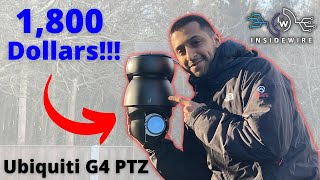 1800 Dollar PTZ CCTV  Ubiquiti G4 PTZ [upl. by Melanie]