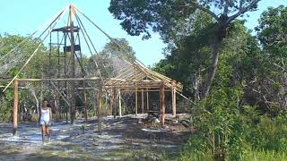 Traditional house construction frames [upl. by Kire]