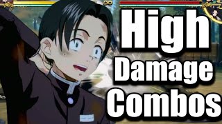 Advanced High Damage Murata Combos With TOD amp Tech  Demon Slayer The Hinokami Chronicles [upl. by Yednil236]