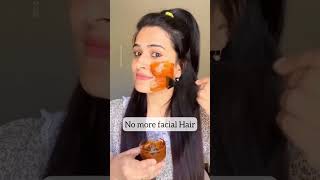 Face Waxing Pack without Pain Remove Unwanted Facial Hair shorts youtubeshorts [upl. by Trebleht]