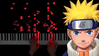 Naruto OST  The Raising Fighting Spirit Piano Version [upl. by Ludvig286]