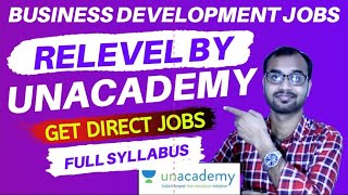 Relevel By UnacademyBusiness Development Test Syllabus  Get Direct Jobs Through Virtual Interview [upl. by Ralyat915]