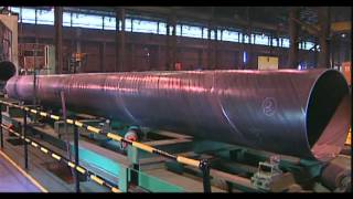 Spiral Welded Pipe Manufacturing Process [upl. by Phip355]