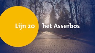 Lijn 20 Qbuzz  het Asserbos [upl. by Luckett27]