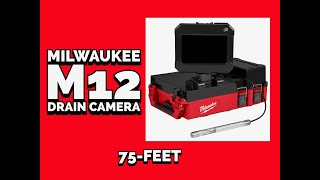 Milwaukee M12 75 Foot Drain Camera [upl. by Anyahc]