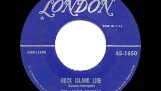 1956 HITS ARCHIVE Rock Island Line  Lonnie Donegan [upl. by Atinreb]