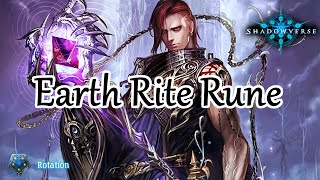 Shadowverse  Earth Rite Runecraft  No Commentary [upl. by Aihsinat]