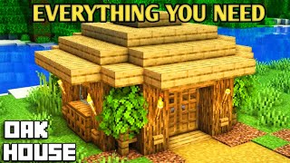 Minecraft smallest house🏠 Dont Miss This [upl. by Ahsatniuq]