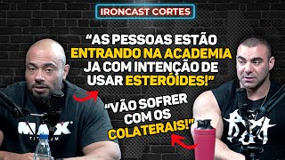 BRANDÃO E BALESTRIN MANDARAM A REAL SOBRE O USO DE ESTERÓIDES – IRONCAST CORTES [upl. by Annert921]