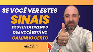 6 sinais importantes que Deus está dizendo que você está no caminho certo ViniciusIracet [upl. by Ednutabab]