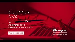 5 Commonly Asked Questions when Building on AWS [upl. by Ahsil830]