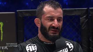 Nie jesteśmy sami w swoim sukcesie  Mamed Khalidov  XTB KSW Colosseum 2 [upl. by Venola802]