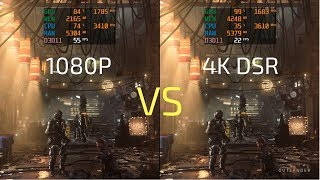 1080P VS 4K DSR Graphics and Performance Comparison of 7 AAA Games that Yields Surprising Results [upl. by Lilia]