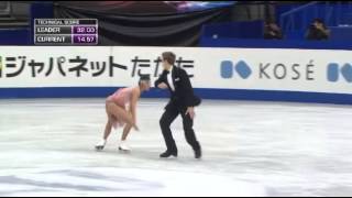 Elena Ilinykh Nikita Katsalapov 2014 worlds SD [upl. by Fatsug]