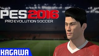 Pes 2016 edit face Kagawa  stats [upl. by Anitsim28]