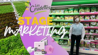 STAGE MARKETING  EN ALIMENTAIRE AUX CRUDETTES et jai adoré [upl. by Leontine834]