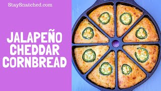 Jalapeno Cheddar Cornbread QUICK AND EASY [upl. by Addison]