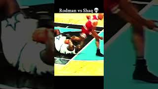 Dennis Rodman vs Shaquille ONeal shorts [upl. by Martsen]