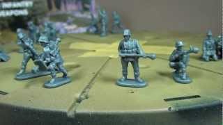 Review 15mm Late War German Infantry Heavy Weapons  Plastic Soldier Company  Flames of War [upl. by Linders]