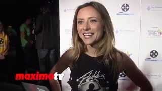 Christine Lakin INTERVIEW Hollywood Dance Marathon 2014 Red Carpet Bethlehem [upl. by Ahsoyem]