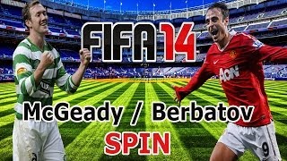 FIFA 14 Skill Moves Tutorial  McGeady amp Berbatov SPIN  Best FIFA Skills FUT amp HDH [upl. by Leor]