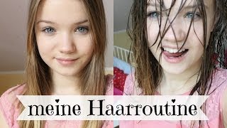 meine HAARROUTINE ❤ [upl. by Leggett]