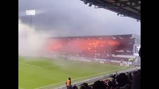 Motherwell Pyro VS St Mirren [upl. by Tecil]