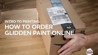 Glidden Paint  How to Order Paint Online [upl. by Cirdek80]