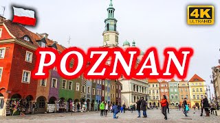 Poznan This City is Heavily Under Construction Right Now 🇵🇱 Poland 4k Walking Tour [upl. by Adnylam]