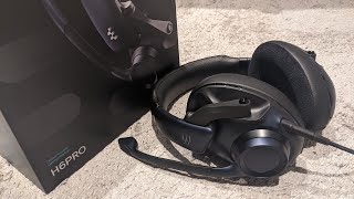 EPOS H6PRO Headset  Unboxing First Look Review [upl. by Adoh662]