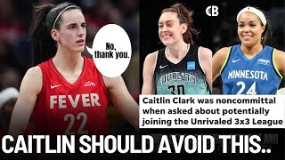 Why Caitlin Clark Should Avoid Unrivaled League [upl. by Eidoow]