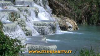 Terme di saturnia le cascatelle del mulino in alta definizione [upl. by Nosnevets]