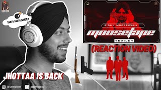 Reaction on Moosetape 2021 Official Trailer Sidhu Moose Wala [upl. by Kenison]