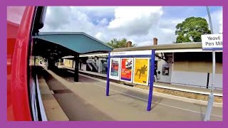 Train Bash FGW HST Weymouth Wizard  Swindon  Weymouth [upl. by Enimzzaj]