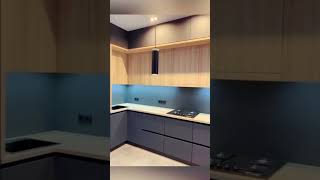 Modular kitchen budgetkitchen kitchenideas kitchenidea acrylickitchen kitchendesign [upl. by Previdi]