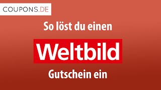 Weltbild Gutschein einlösen – Schritt für Schritt Anleitung [upl. by Hebel160]