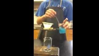 Filtering a Precipitate [upl. by Magdau]