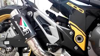 Austin Racing Exhaust Kawasaki Z800 LOUD [upl. by Zerk641]