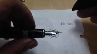 鋼筆教室：更換筆尖 How to change your fountain pen nib [upl. by Nnagrom]