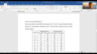 A P9 Statistika Multivariat  Inferensi beberapa vektor mean Perbandingan Pasangan [upl. by Kreindler950]