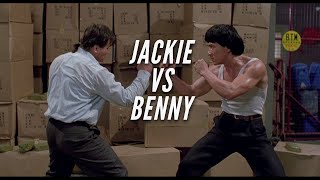 Jackie Chan vs Benny quotThe Jetquot Urquidez  Dragons Forever 1988 HD [upl. by Zil]