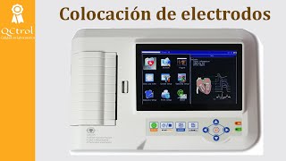 ¿Cómo tomar un electrocardiograma Colocación de los electrodos [upl. by Rebak]