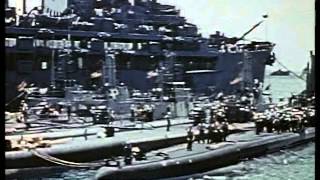 World War II Submarine Warfare  rare footage [upl. by Lonna816]