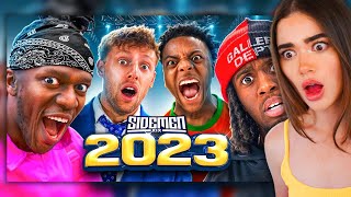 Rose Reacts to THE GREATEST SIDEMEN MOMENTS 2023 [upl. by Lama]